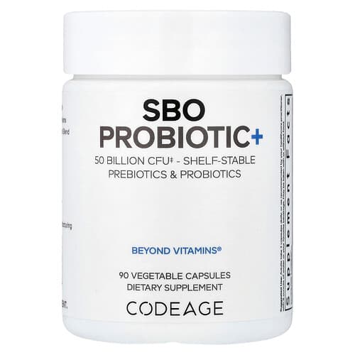 Codeage, SBO Probiotic+, 50 Billion CFU, 90 Vegetable Capsules