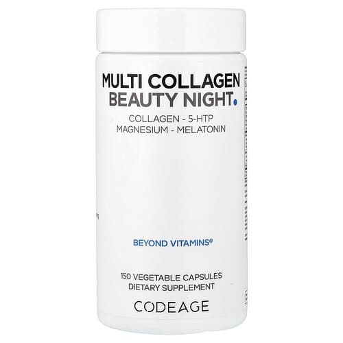 Codeage, Multi Collagen Beauty Night, 150 Vegetable Capsules