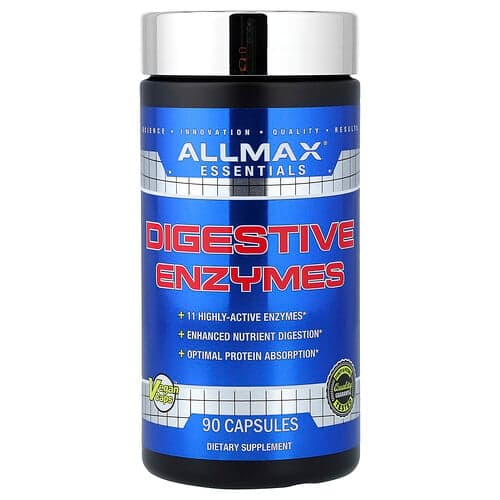 ALLMAX, Essentials, Digestive Enzymes, 90 Capsules
