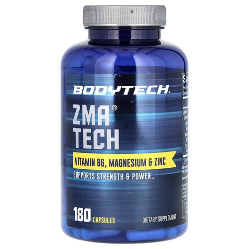BodyTech, ZMA® Tech, 180 Capsules