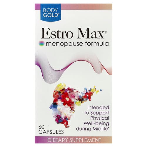BodyGold, Estro Max®, 60 Capsules
