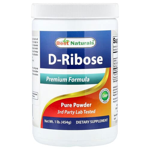 Best Naturals, D-Ribose, 1 lb (454 g)