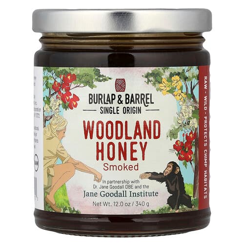 Burlap & Barrel, Woodland Honey, Smoked, 12 oz (340 g)