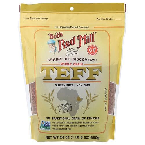 Bob's Red Mill, Teff, Whole Grain, 24 oz (680 g)
