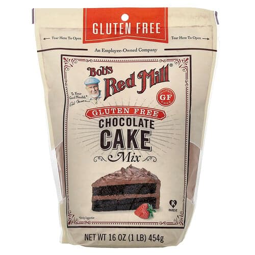 Bob's Red Mill, Gluten Free Chocolate Cake Mix, 16 oz (454 g)