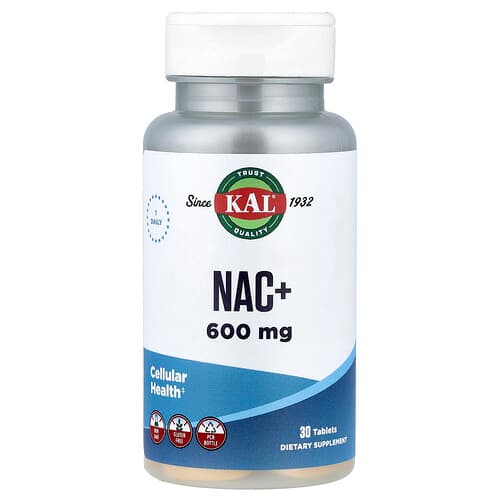 KAL, NAC+, 600 mg, 30 Tablets