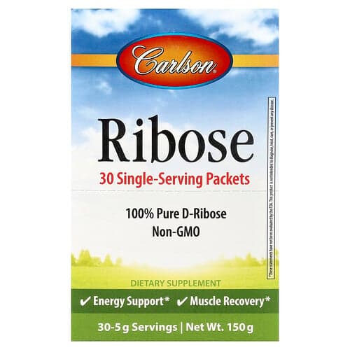 Carlson, Ribose, 30 Single-Serving Packets