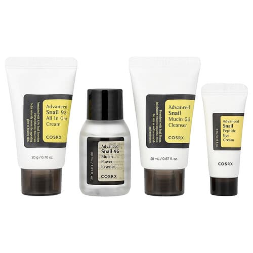 CosRx, All About Snail Kit, 4 Piece Kit