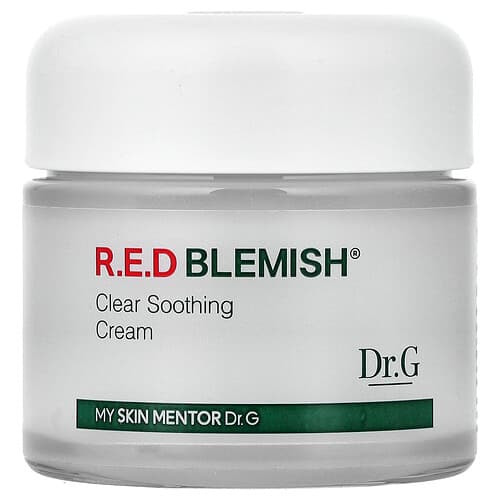 Dr. G, R.E.D Blemish®, Clear Soothing Cream, For Sensitive Skin, 2.36 fl oz (70 ml)
