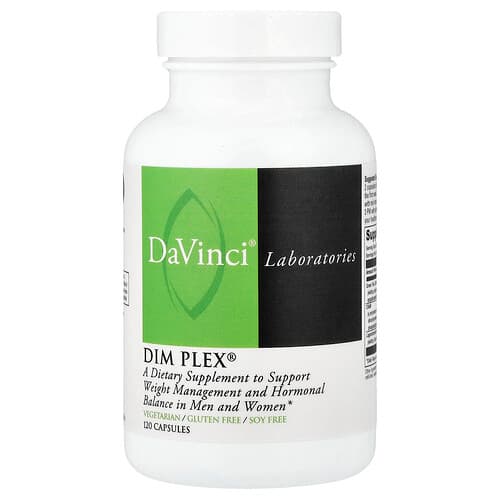 DaVinci Laboratories, DIM Plex®, 120 Capsules