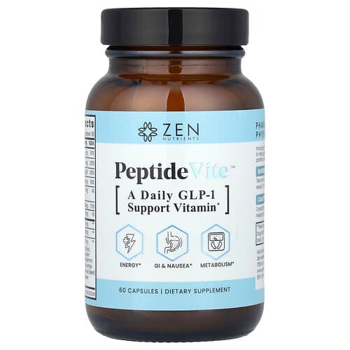 Zen Nutrients, PeptideVite™, 60 Capsules