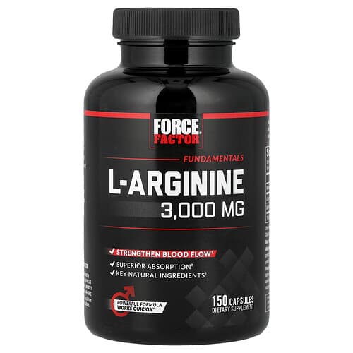 Force Factor, L-Arginine, 150 Capsules