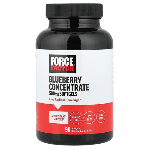 Force Factor, Blueberry Concentrate, 500 mg, 90 Softgels