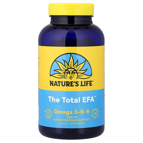 Nature's Life, The Total EFA™, 180 Softgels