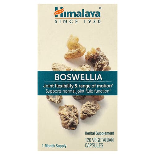Himalaya, Boswellia, 120 Vegetarian Capsules (125 mg per Capsule)