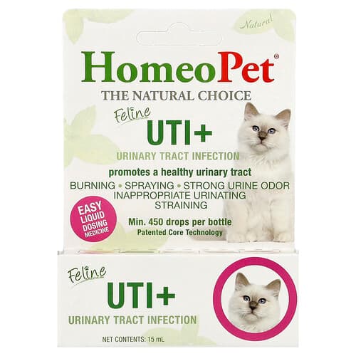 HomeoPet, Feline UTI+, 15 ml