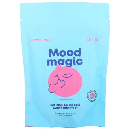 JoySpring, Mood Magic, Fruit Punch, 25 Stick Packs, 7.7 g Each