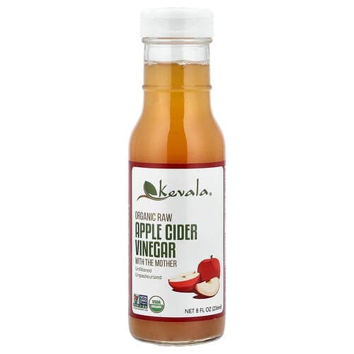 Kevala, Organic Raw Apple Cider Vinegar, With The Mother, 8 fl oz (236 ml)