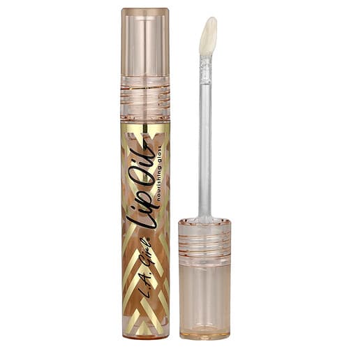 L.A. Girl, Lip Oil, Nourishing Gloss, GLC723 Sheer Vanilla, 0.1 fl oz (3 ml)