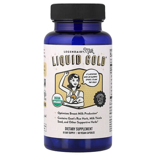 Legendairy Milk, Liquid Gold®, 60 Vegan Capsules