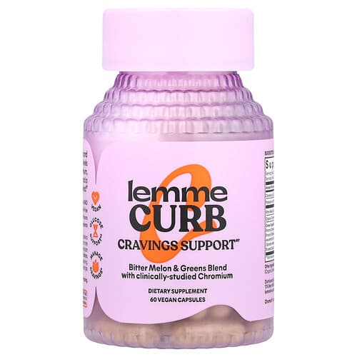 Lemme, Curb Cravings Support , 60 Vegan Capsules