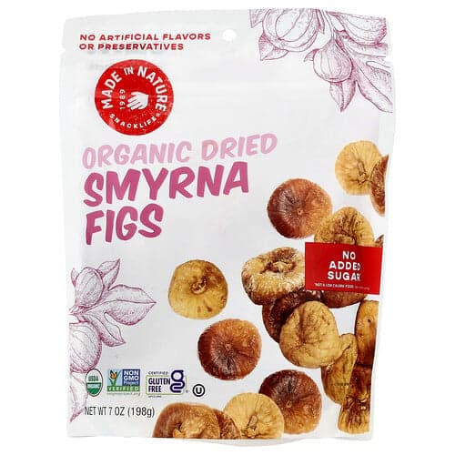 Made in Nature, Organic Dried Smyrna Figs, 7 oz (198 g)