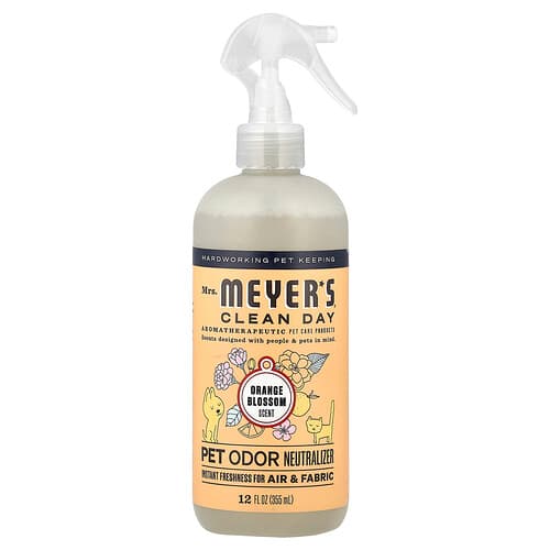 Mrs. Meyers Clean Day, Pet Odor Neutralizer, Orange Blossom, 12 fl oz (355 ml)