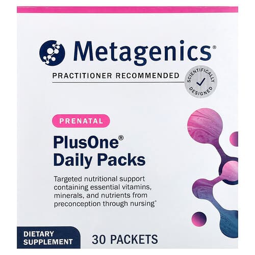 Metagenics, PlusOne®, Daily Prenatal Packs, 30 Packets
