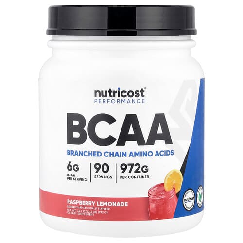 Nutricost, Performance, BCAA, Raspberry Lemonade, 2.2 lb (972 g)
