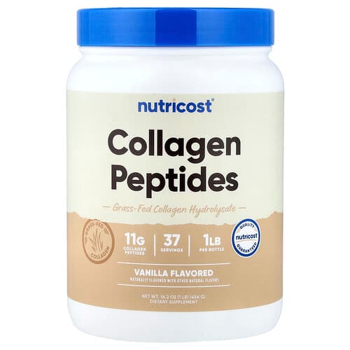Nutricost, Collagen Peptides, Vanilla, 16.2 oz (454 g)