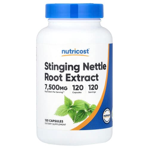 Nutricost, Stinging Nettle Root Extract, 120 Capsules (375 mg per Capsule)
