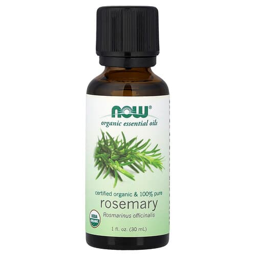 NOW Foods, Organic Essential Oils, Rosemary, 1 fl oz (30 ml)