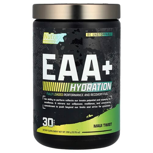 Nutrex Research, EAA+ Hydration, Maui Twist, 13.76 oz (390 g)