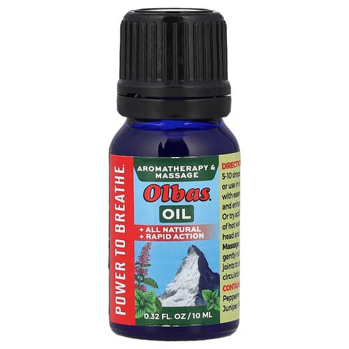 Olbas, Aromatherapy & Massage Oil, 0.32 fl oz (10 ml)
