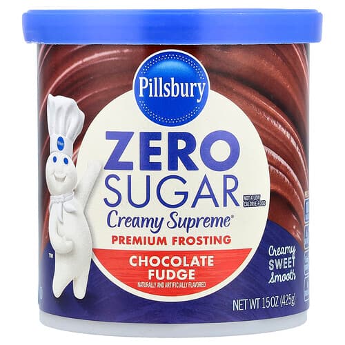 Pillsbury, Creamy Supreme, Premium Frosting, Chocolate Fudge, 15 oz (425 g)