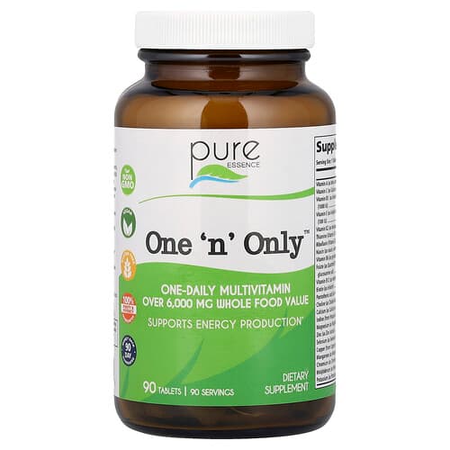 Pure Essence, One 'n' Only™, One-Daily Multivitamin, 90 Tablets
