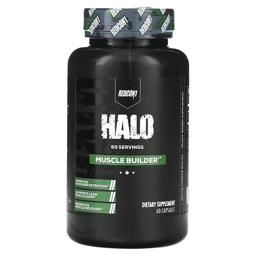 Redcon1, Halo, Muscle Builder, 100 mg, 60 Capsules