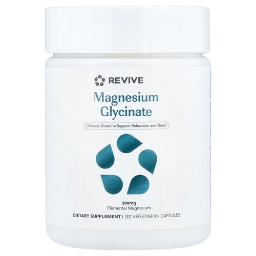 Revive, Magnesium Glycinate, 120 Vegetarian Capsules (100 mg per Capsule)
