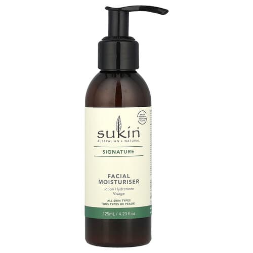 Sukin, Signature, Facial Moisturiser, 4.23 fl oz (125 ml)