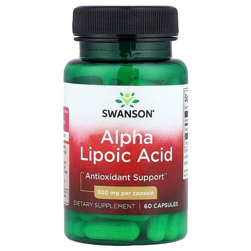 Swanson Vitamins, Alpha Lipoic Acid, 300 mg, 60 Capsule