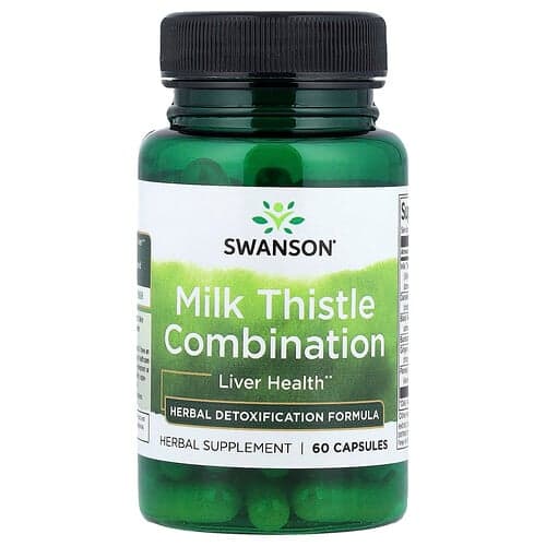 Swanson Vitamins, Milk Thistle Combination, 60 Capsules