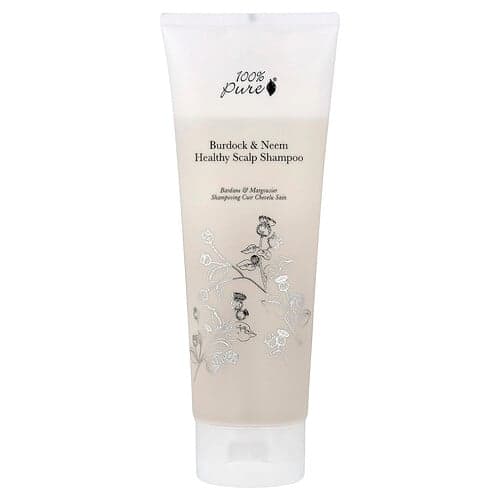 100% PURE, Burdock & Neem Healthy Scalp Shampoo, 8 fl oz (236 ml)