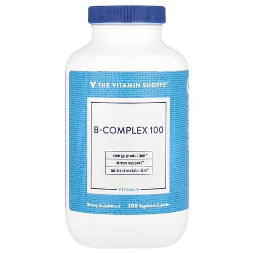 The Vitamin Shoppe, B-Complex 100, 300 Vegetable Capsules