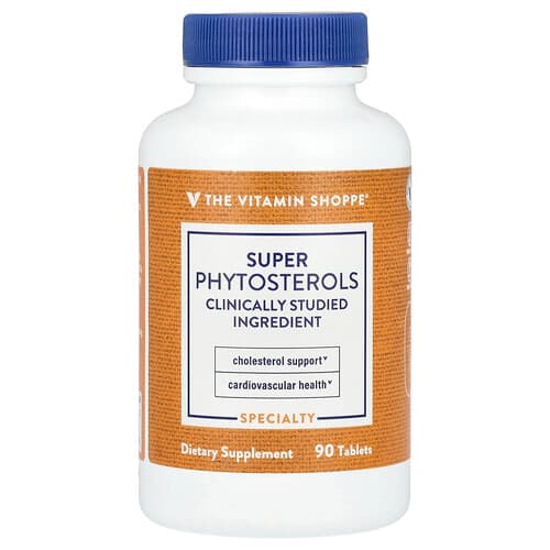 The Vitamin Shoppe, Super Phytosterols, 90 Tablets (900 mg per Tablet)
