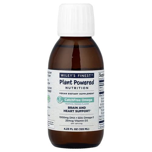 Wiley's Finest, CatchFree Omega, Tropical Mango, 4.23 fl oz (125 ml)