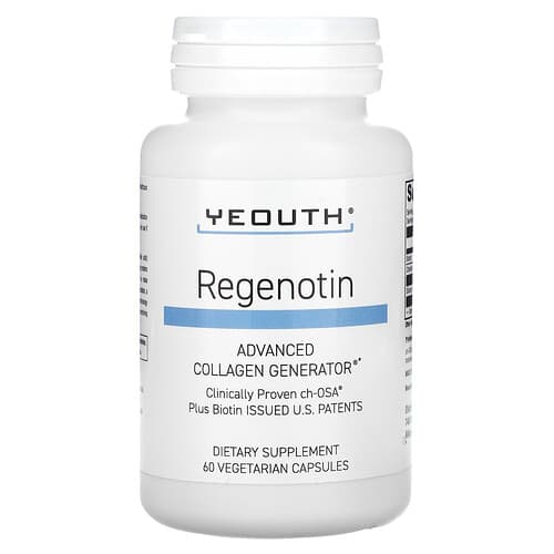 YEOUTH, Regenotin, Advanced Collagen Generator, 60 Vegetarian Capsules