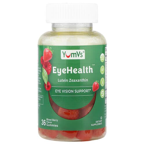 YumVs, Eye Health™ Gummies, Mixed Berry, 36 Gummies
