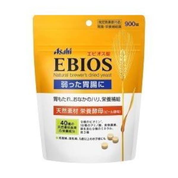 Asahi - Ebios Tablets - 900 tablets