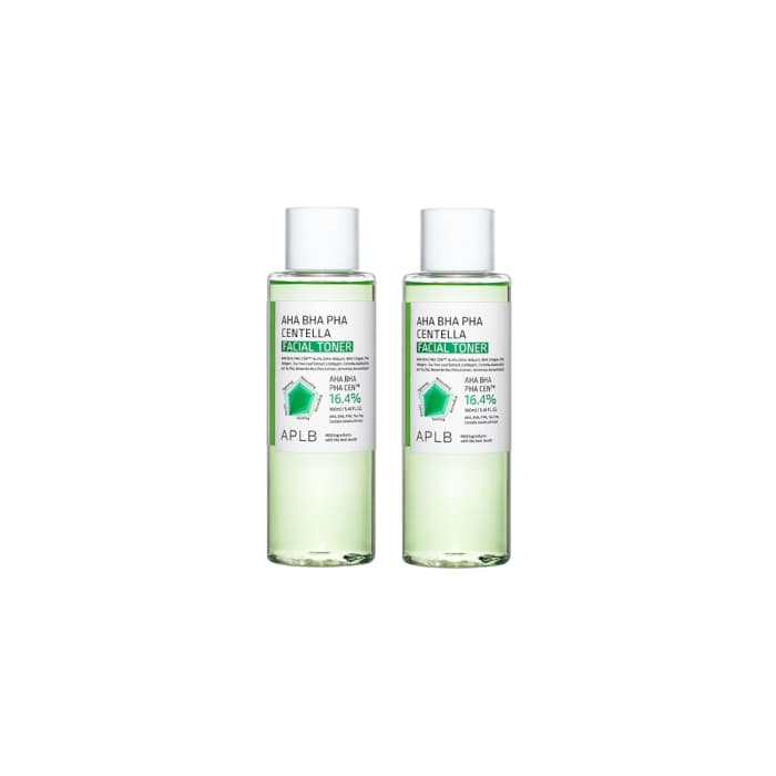 APLB - AHA BHA PHA Centella Facial Toner - 160ml (2ea) Set