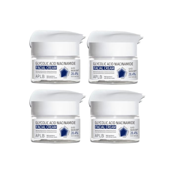 APLB - Glycolic Acid Niacinamide Facial Cream - 55ml (4ea) Set